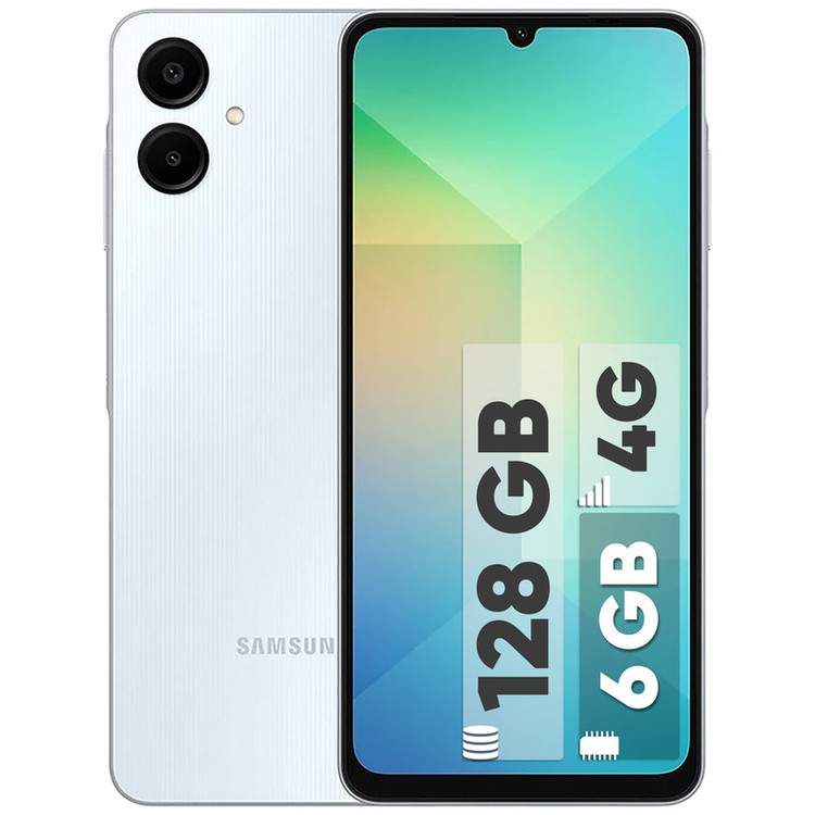 گوشی موبایل سامسونگ مدل Samsung Galaxy A06 دو سیم کارت ظرفیت 128 گیگابایت و رم 6 گیگابایت