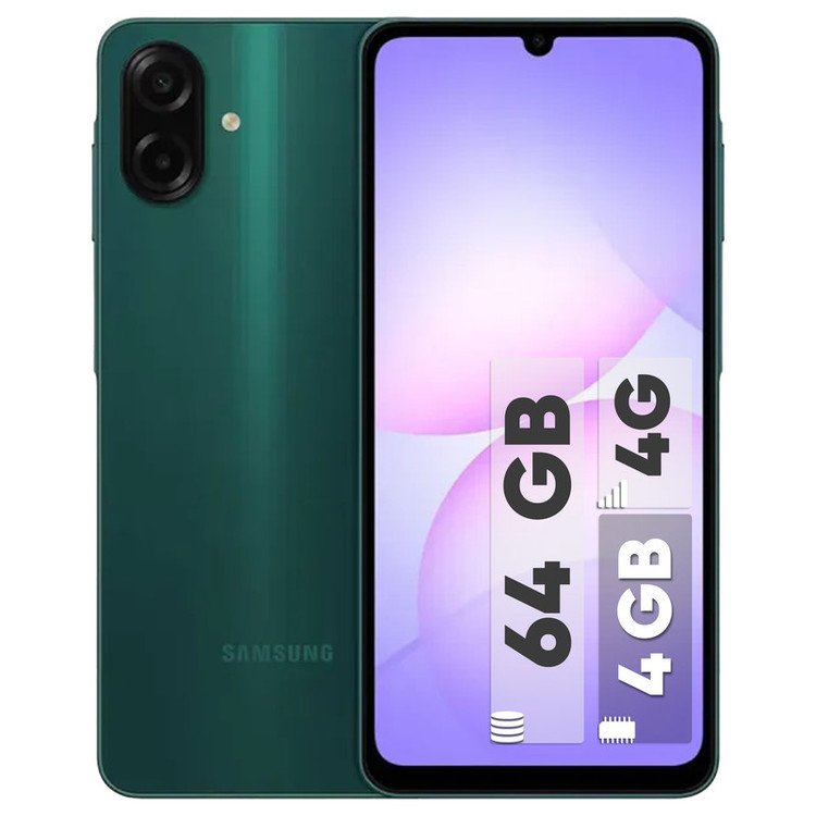 گوشی موبایل سامسونگ مدل Samsung Galaxy A07 دو سیم کارت ظرفیت 64 گیگابایت و رم 4 گیگابایت