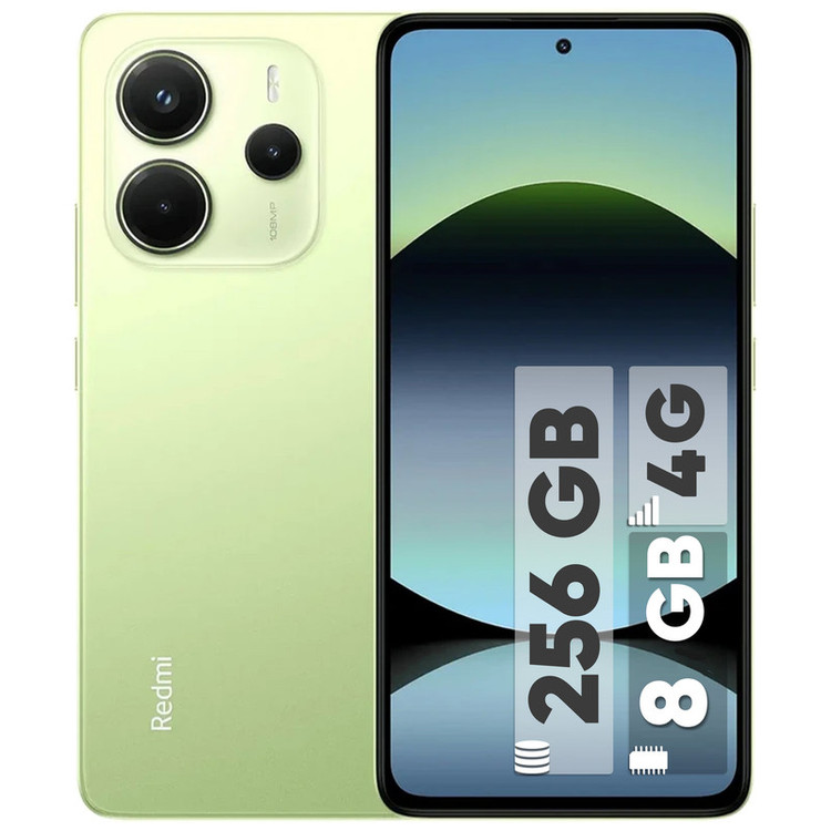 گوشی موبایل شیائومی مدل Redmi Note 14 4G دو سیم کارت ظرفیت 256 گیگابایت و رم 8 گیگابایت - ( ریجن گلوبال )