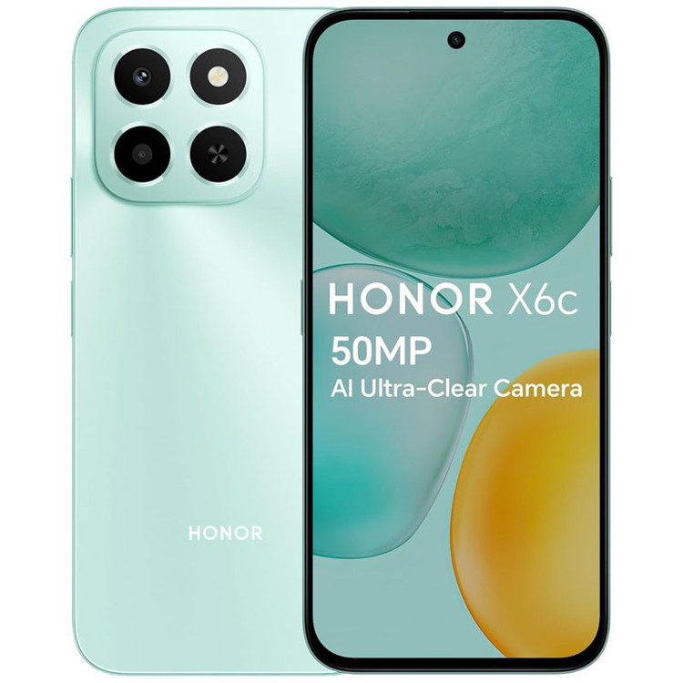 گوشی موبایل آنر مدل HONOR x6c دو سیمکارت ظرفیت 256 گیگابایت و رم 6 گیگابایت