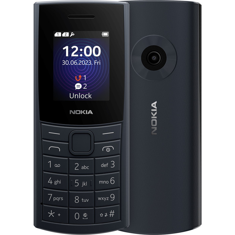 گوشی موبایل نوکیا مدل 110 2023 دو سیم کارت - HMD - Nokia 110 FA Black