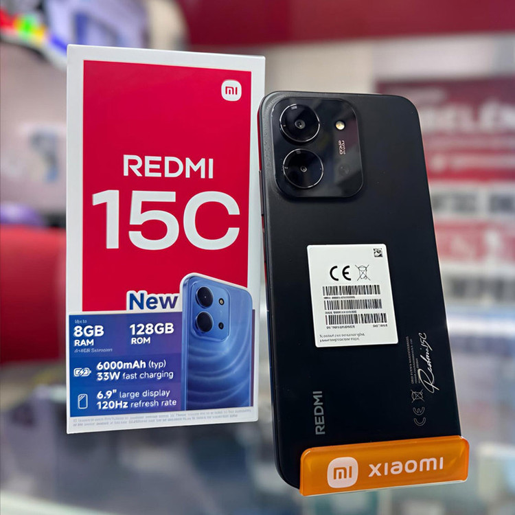 گوشی موبایل شیائومی مدل Redmi 15C 4G دو سیم کارت ظرفیت 256 گیگابایت و رم 8 گیگابایت - گلوبال