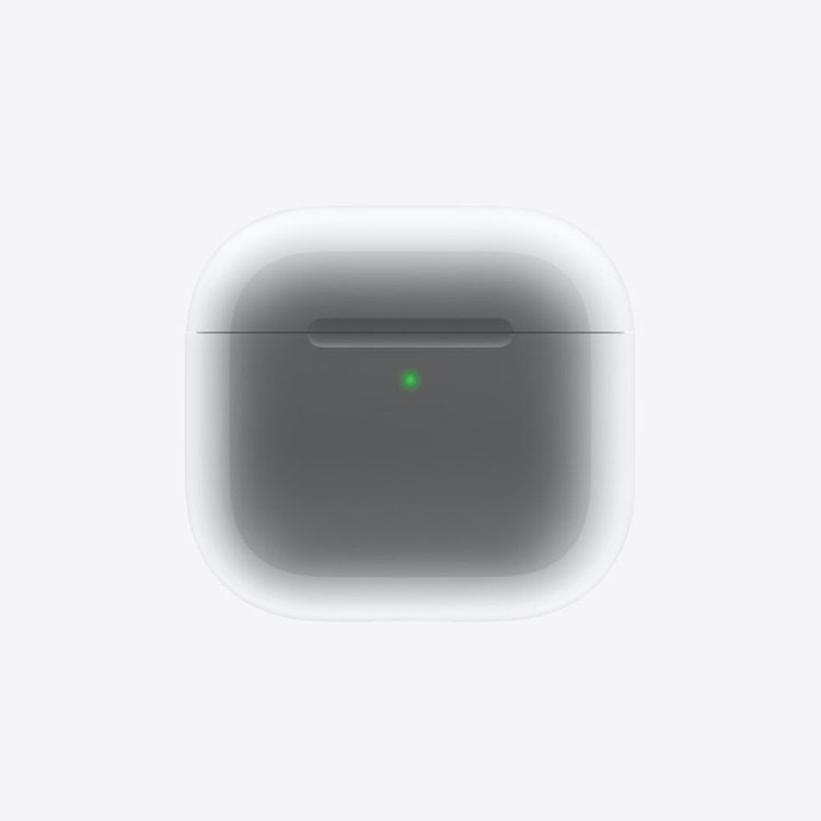 هدفون بلوتوثی اپل مدل AirPods 4- اورجینال - فاقد قابلیت نویز کنسلینگ، درگاه شارژ USB Type-C، شارژ بی سیم، با قابلیت اتصال به چند دستگاه، پشتیبانی از فرمان لمسی، نشانگر LED، پشتیبانی از دستیار صوتی، مقاوم در برابر آب