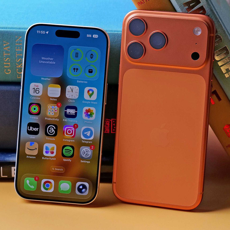 گوشی موبایل اپل مدل iPhone 17 Pro Max ZAA تک سیم کارت + eSim ظرفیت 256 گیگابایت و رم 12 گیگابایت - اکتیو - کارکرده