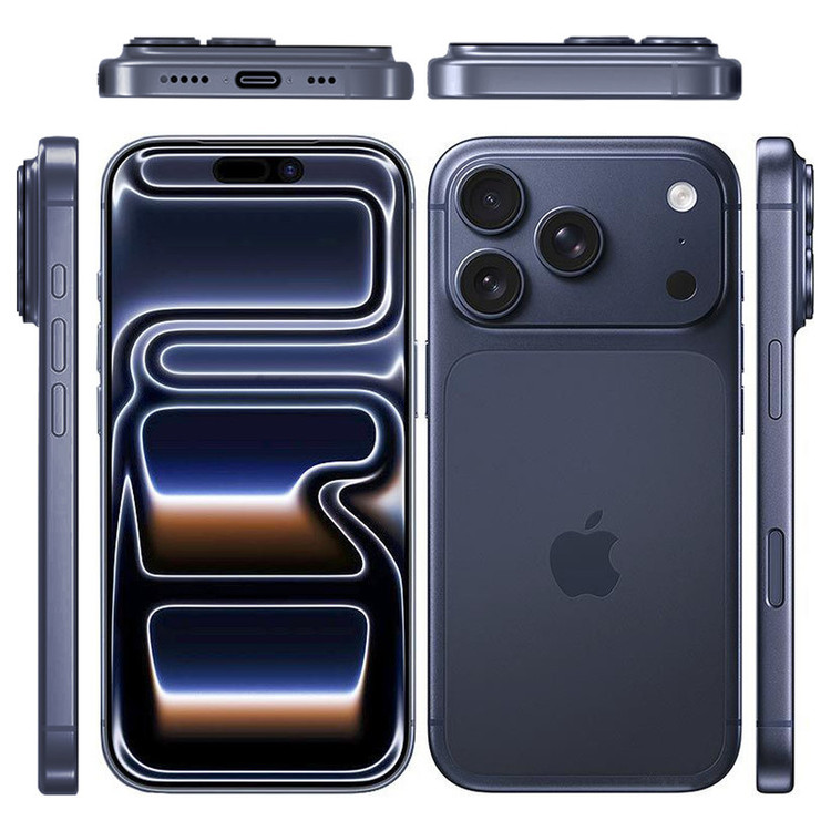 گوشی موبایل اپل مدل iPhone 17 Pro Max ZAA تک سیم کارت + eSim ظرفیت 256 گیگابایت و رم 12 گیگابایت - اکتیو - کارکرده
