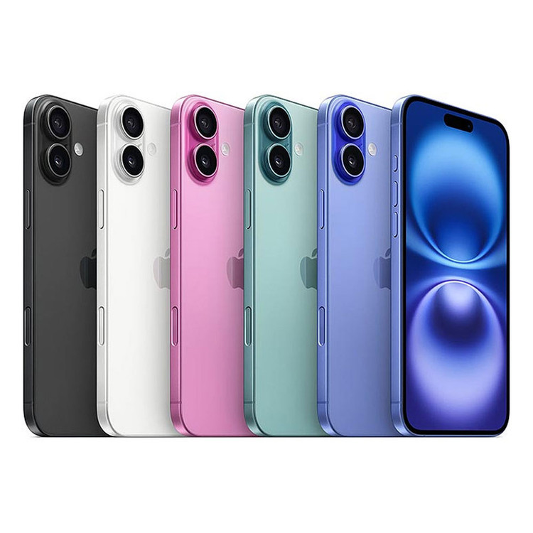 گوشی موبایل اپل مدل iPhone 16 CH دو سیم کارت ظرفیت 128 گیگابایت و رم 8 گیگابایت - کارکرده - سلامت باتری 92%