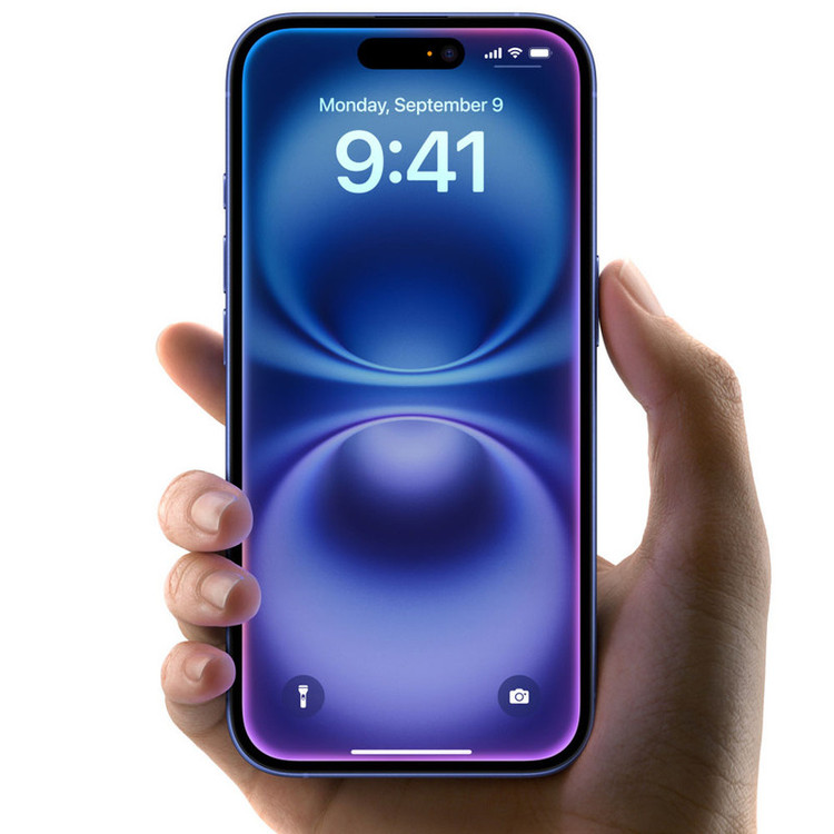گوشی موبایل اپل مدل iPhone 16 CH دو سیم کارت ظرفیت 128 گیگابایت و رم 8 گیگابایت - کارکرده - سلامت باتری 92%