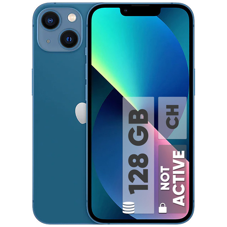 گوشی موبایل اپل مدل iPhone 13 CH دو سیم کارت ظرفیت 128 گیگابایت و رم 4 گیگابایت - نات اکتیو - پلمپ شرکتی