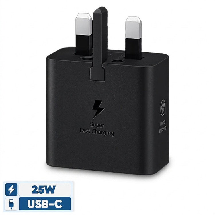شارژر دیواری 25 وات سامسونگ مدل T2510 - سه پین - اورجینال