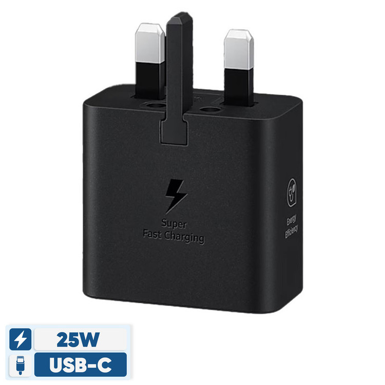 شارژر دیواری 25 وات سامسونگ مدل T2510 - سه پین - اورجینال
